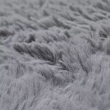 200x140cm Floor Rugs Large Shaggy Rug Area Carpet Bedroom Living Room Mat - Grey V63-832201