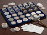 100Pcs Clear Coin Capsule 38Mm Airtight Coin Holder for Collectibles and Medals V1366-AZ2-W-17615