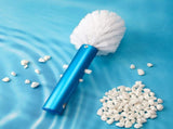 Corner and Step Pool Round Brush, Pool Step and Corner Brush, 180 Degree Rotation Handle Scrub Brush V1258-DP02-C-321