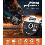 Giantz 500-Piece Cutting Discs 5" 125mm Angle Grinder Thin Cut Off Wheel Metal DISC-CD-125MM-500P