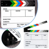 Movie Film Video Clapboard Director'S Cut Action Scene ClapperBoard,Movie Them T8X8 V1369-AZ3-W-21851
