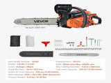 40 cc Gas Chainsaw, 355 mm Gas Powered Chainsaw, 1.3 kW Power Chain Saw with Non-Slip Handle, V952-RQLJ14INCHEC4M9U6001V0