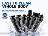 6 in 1 Black Mutifunctional Mens Hair Clipper Set with 6 Safe Heads, Styling Accessories and Storage V888-ELOSUNG55184