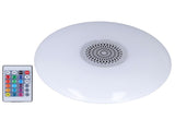24W E27 RGB Color Changing Music Lamp with Remote Control Smart Music Speaker Ceiling Light 85265V V1294-YM0715-3119210312711