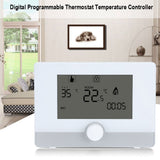 Programmable Thermostat Temperature Controller for Wall hung Boiler Heating System Black V1294-YM0722-JY02500-02