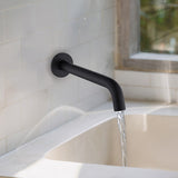 220mm Bath Spout in Matte Black Finish V63-848041