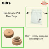 Small Dog Urn,Pet Urn,Pet Urns for Dogs,Pet Cremation Urn,Dog Urns for Ashes,Ceramic Dog Loss, V1107-136-96637-ORG-L