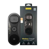 Pisen 3-in-1 Wireless Charging Station - Black, Supports Qi-2 Outputs , Supports Universal V1202-V2-MPA-6902957106092