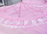 Round Canopy Lace Princess Style Mosquito Net Bed Curtain for Children Bed V1294-YM0901-JY25244-02