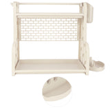 Multifunctional Kitchen Storage Rack Seasoning Bottle Storage Shelf Spice Rack HolderBeige V1294-YM0901-3118210077412