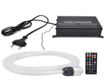 RGBW Fiber Optic Light with 40 Key Remote Control Star Ceiling Lamp Kit for KTV Bar Interior V1294-YM0901-3119210207912