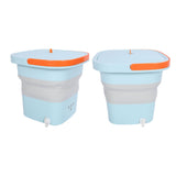 Portable Washing Machine 6L TPR Negative Ion Foldable Mini Laundry Bucket Washer for RV Travel V1294-YM0901-3113230277212