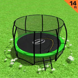 Kahuna 14 ft Trampoline - Green TRA-KAH-14-GN
