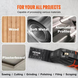 VEVOR 30PCS Multi Tool Blades Kits, Universal Quick Release Oscillating Saw Blades, 8 Types Wood V952-BDGJDPTZ33PCSGK9LV0