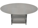 Round Dining Table, 47 inch Wood Table for 4-6 Person, Modern Circle Dinner Furniture, Leisure V952-YXCZBKTZMDBTZN3HRV0