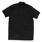 Black Nylon Pet Smock Comfortable Bath Uniform for Professional Pet Care and V1366-AZ2-W-18718