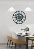 12-Inch Waterproof Outdoor Wall Clock, Analog Style, Sturdy Polyresin Construction, Fits with V1366-AZ2-W-04537