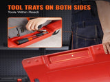 Mechanic Plastic Creeper, 914 mm, 158.8 kg Capacity Automotive Rolling Garage Creeper with Molded V952-YTSXCTB400BHNSQTCV0