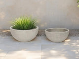 Set 2 Nested Subtle Textured Planter 37cm, 24cm V637-91239PLN