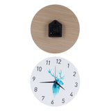 29CM Retro European Style Wall Clock Silent Non Ticking Clock for Living Room Bedroom Decor V1294-YM0721-3115210009811