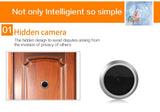3 Screen 1.0Mp Security Camera With Door Peephole & Tf Card Support - Black PRL-4310SCA