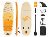 Inflatable Stand Up Paddle Board, 3.53m x 89cm x 15cm Wide Ultra-Light SUP Paddleboard, All V952-CQJBPTK116FTSGCXH001V0