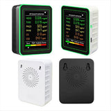 WiFi 6-in-1 Indoor Air Quality Monitor HCHO TVOC CO 2 CO PM10 PM2.5 Meter Gases Detecting V1370-AZ4-18670