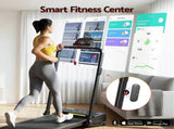 Everfit 3 in 1 Walking Pad Treadmill 20% Auto Incline Under Desk Foldable Treadmills for Home With TMILL-400H-AINC-BK