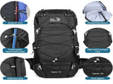 50L Waterproof Hiking Backpack Travel Camping Mountaineering Backpack Outdoor Sport Daypack Bag V1369-AZ3-W-15894