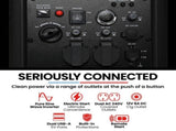 GENPOWER 4.7kW Peak 3.8kW Inverter Generator, Push Button & Remote Start, Portable w/ Wheels, V219-GENPTRGN47SA