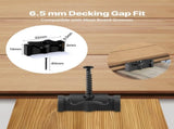 500PCS Deck Fasteners for Composite Decking Board, Universal Composite T Clips & Plastic V952-YBSJGJ500PCSS4H9G001V0