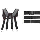 Tool Chest Suspenders Tool Storage Tool Organization Heavy Duty Suspenders - Gray - Size regular V1106-148-62548-GRY-REGULAR