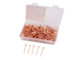 250Pcs Horseshoe Nails Copper Plated Rustproof Equestrian Riding Equipment Pet Supplies 45mm E3 V1294-YM0706-3111230194811