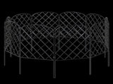 Mountview 10 Pcs Garden Fence Border Rustproof Metal UM2122-AU