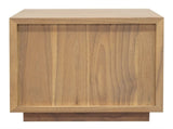 Oscar 1 Drawer Low Bedside Table V199-BS050NMNI