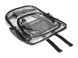 Transparent Backpack Waterproof PVC Storage Bag Student School Bag for Outdoor Travel V1294-YM0714-3117210143611