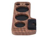 Compact Tamping Station Tamper Station Base Holder Wooden Coffee Portafilters Stand Base for 51mm V1294-YM0901-3118240161611
