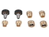 8Pcs High Pressure Washer Adapter Coupler Set Brass Quick Disconnect Connector Kit V1294-YM0901-3111210156311