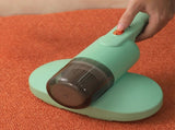 Bed Mite Remover Double Beat Handheld UV Mattress Vacuum Cleaner with Filter for Home Bedroom Green V1294-YM0521-3113220307011