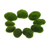 Green Simulation Moss Rocks for Indoor and Outdoor Use - Lifelike Appearance V1369-AZ3-W-16560