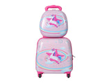 BoPeep 16''13'' 2PCS Kids Luggage Set Unicorn KD1083-UC_NZ