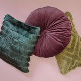 KAAT Amsterdam Mandarin Purple Round Filled Cushion 40cm Diameter V442-HIN-CUSHION-MANDARIN-PURPLE-RD