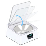 Automatic Smart Cat Feeder Bowl Sensitive Open Cover Pet Feeder Transparent Lid Prevent Slip IR V1366-AZ2-W-06954