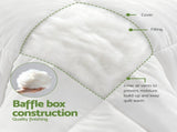Giselle Bedding 200GSM Bamboo Quilt Summer Quilts All Season Doona Duvet Lightweight King QUILT-BAM-200-K