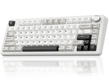 SOLAKAKA A75 75% Gasket Mechanical Keyboard Tri-Mode Hot-Swap Knob XFF3-KYA75-BK