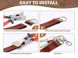 107 Pcs Key Fob Hardware Set Colorful Keychain Tassel and Key Fob Pliers for Keychain Making V1192-AZ-W-21720