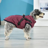 Warm Dog Jacket, Snowproof Windproof Waterproof Dog Winter Coat for Cold Weather - Soft Fleece V1189-WXFWAL-20260319-00399