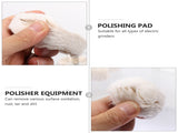 SWETRACE drill polishing pad Polishing Cloth Beige For Metal Surface Cleaning 3pcs V1189-LWWAL-20260327-03447