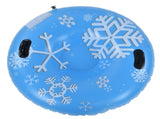 Snow Tubes PVC 450lbs Load Inflatable Ski Rings Tube with Handle for Adults Family Outdoor Sports V1294-YM0523-3111210415611