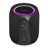 EFM Austin Mini Bluetooth Speaker with LED Colour Glow - Charcoal Black V578-EFBSAMUL909PBL